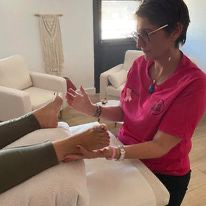 photo seance Stéphanie TÉNART / OXYLIANCE by Stéphanie Réflexologie