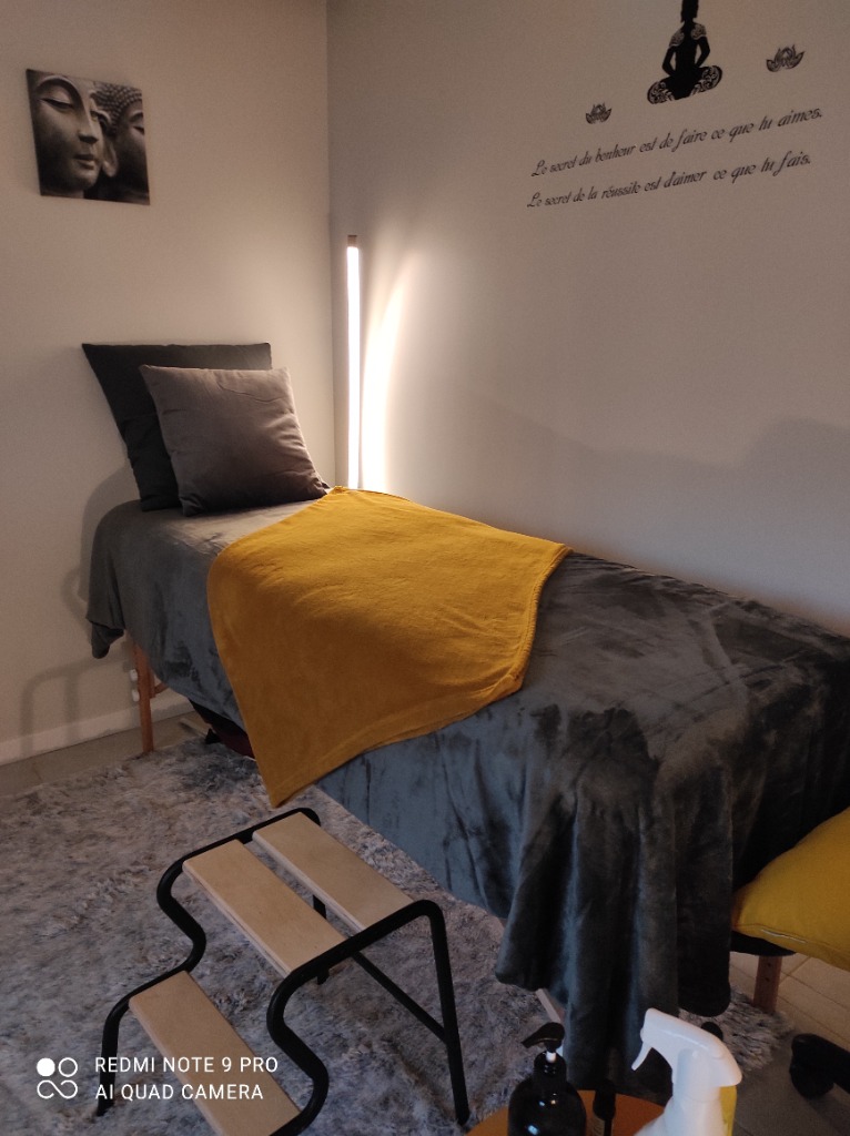 photo seance Le bonheur est dans le pied