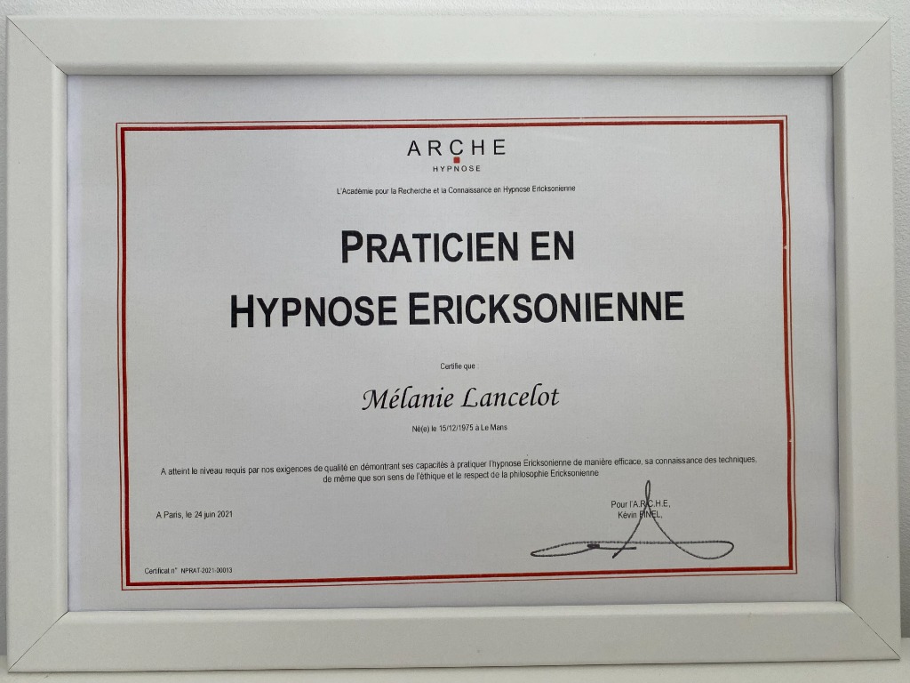 photo diplome Mélanie LANCELOT