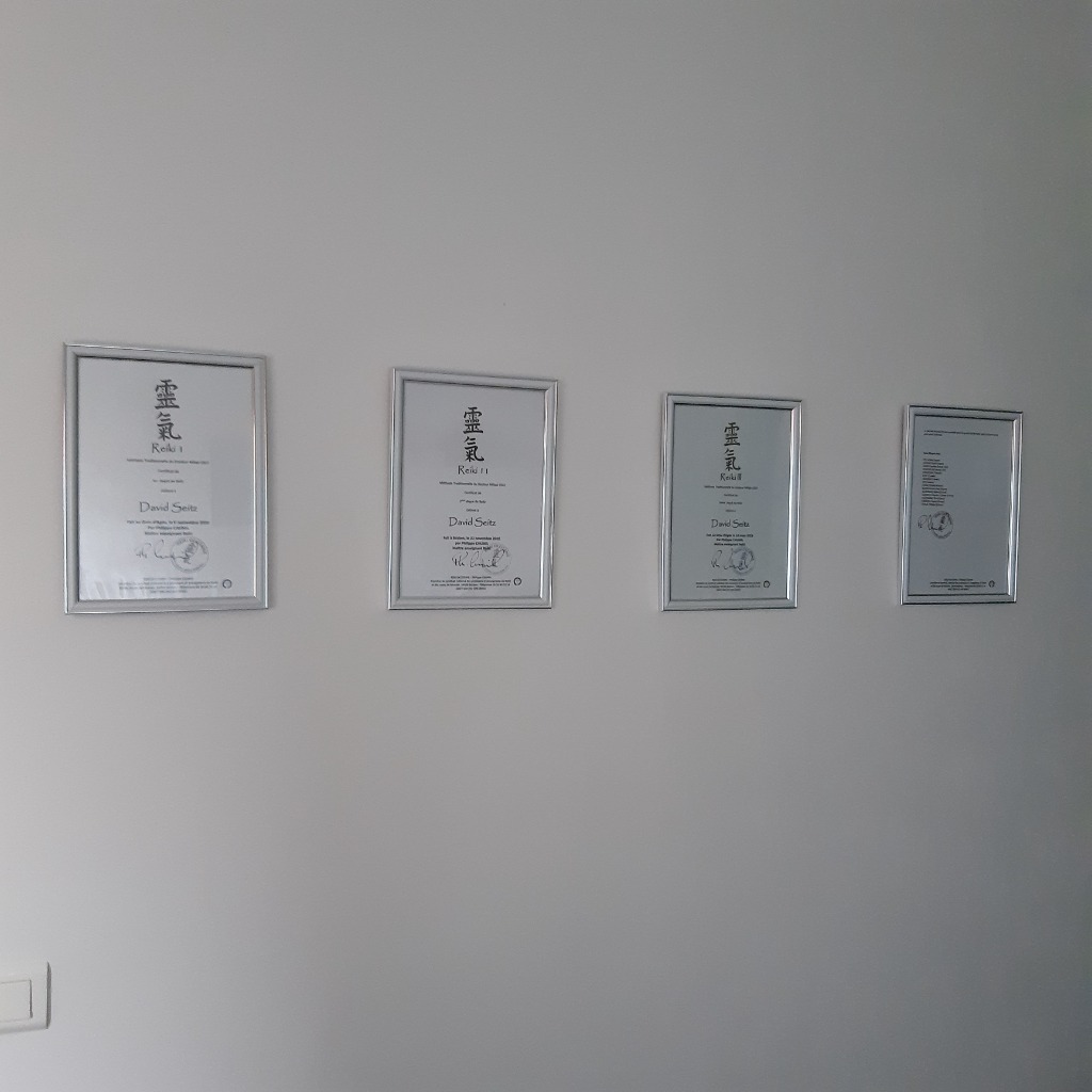 photo diplome Reiki Détente