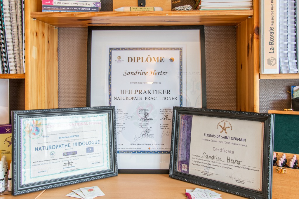 photo diplome Herter Sandrine