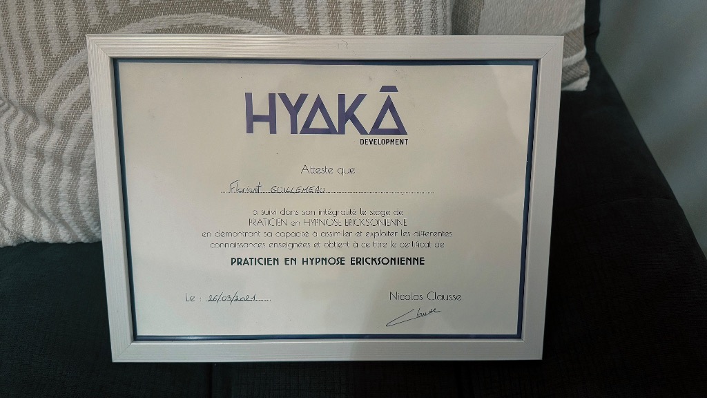 photo diplome Floriant Guillemeau