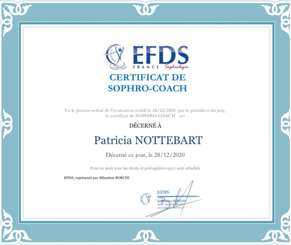 photo diplome Patricia Nottebart