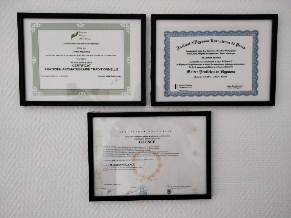 photo diplome Jordan MÉZENCE