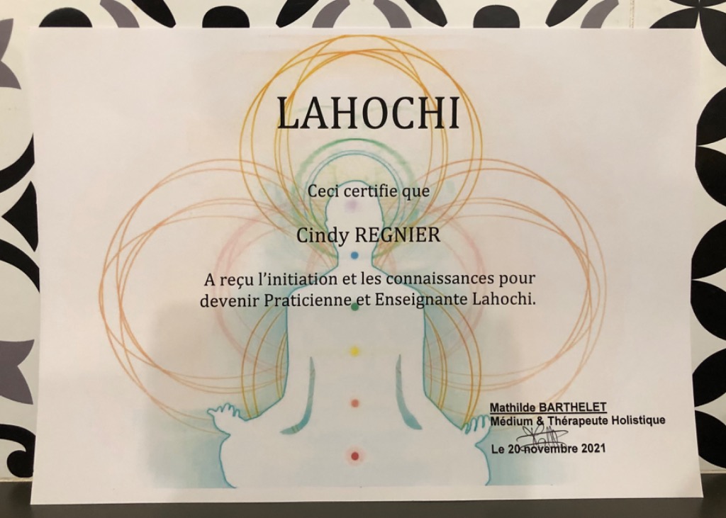 photo seance Cindy Praticienne Énergétique 