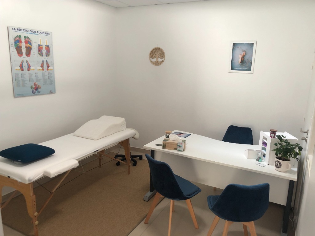photo cabinet Carole Réflexologie Plantaire 