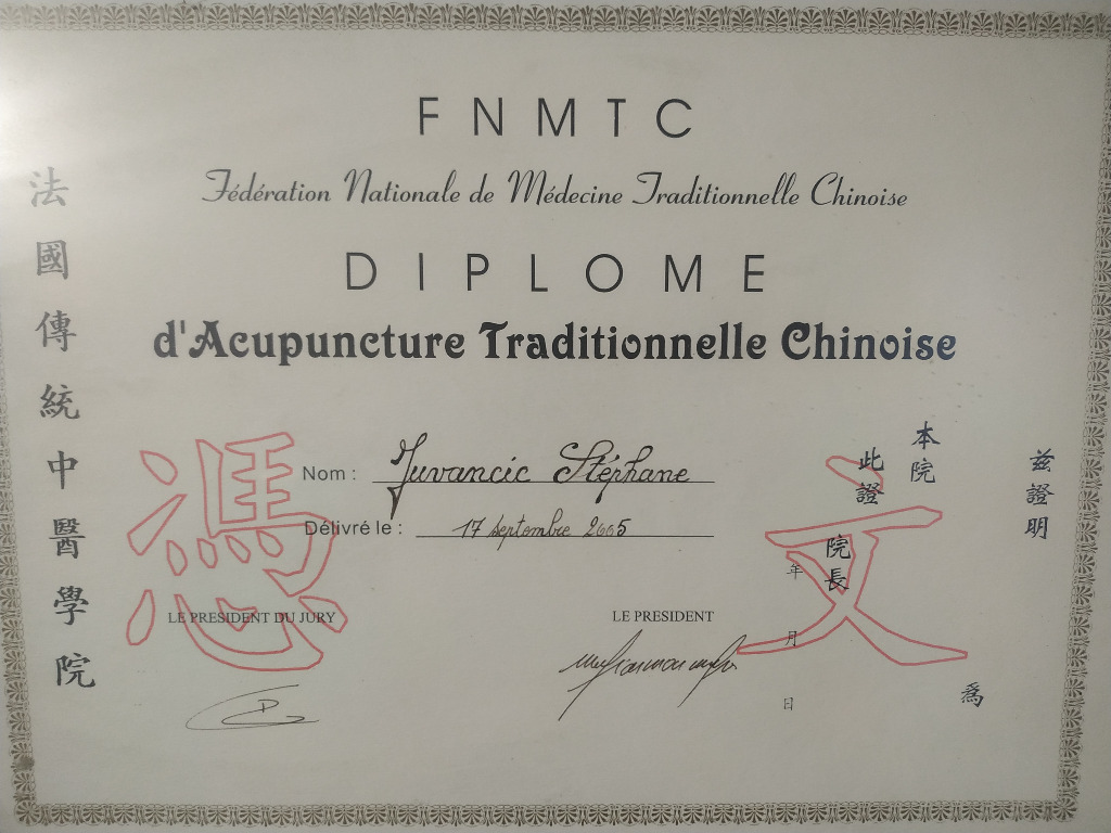 photo diplome Stephane Juvancic