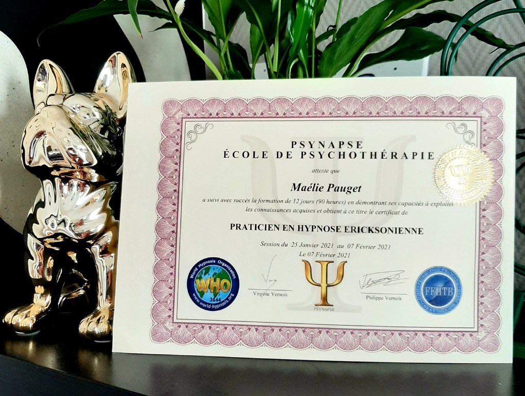 photo diplome Maélie PAUGET