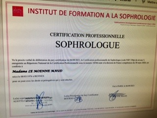 photo diplome Maud Le Moenne 