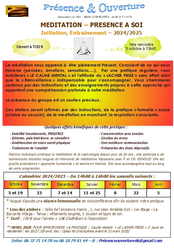 photo diplome PRESENCE & OUVERTURE