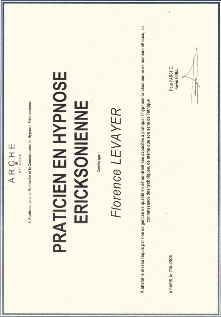 photo diplome Florence Levayer