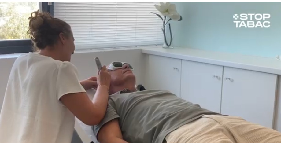 photo seance CENTRE LASER STOP TABAC