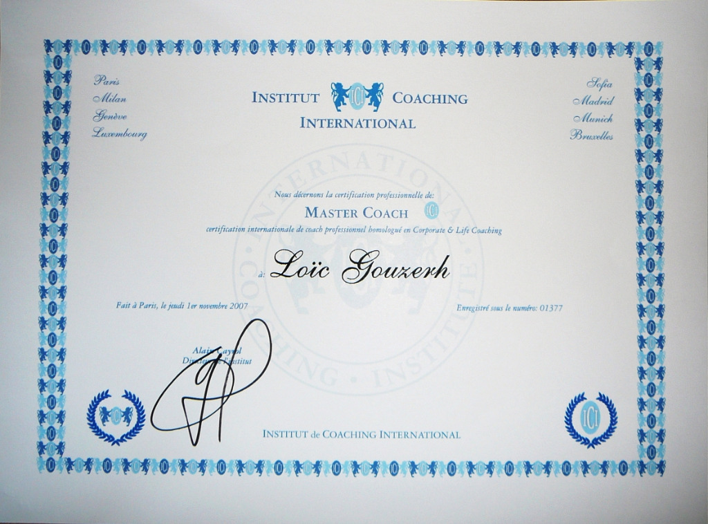 photo diplome Loïc Gouzerh ©GEOBIOALPESanté