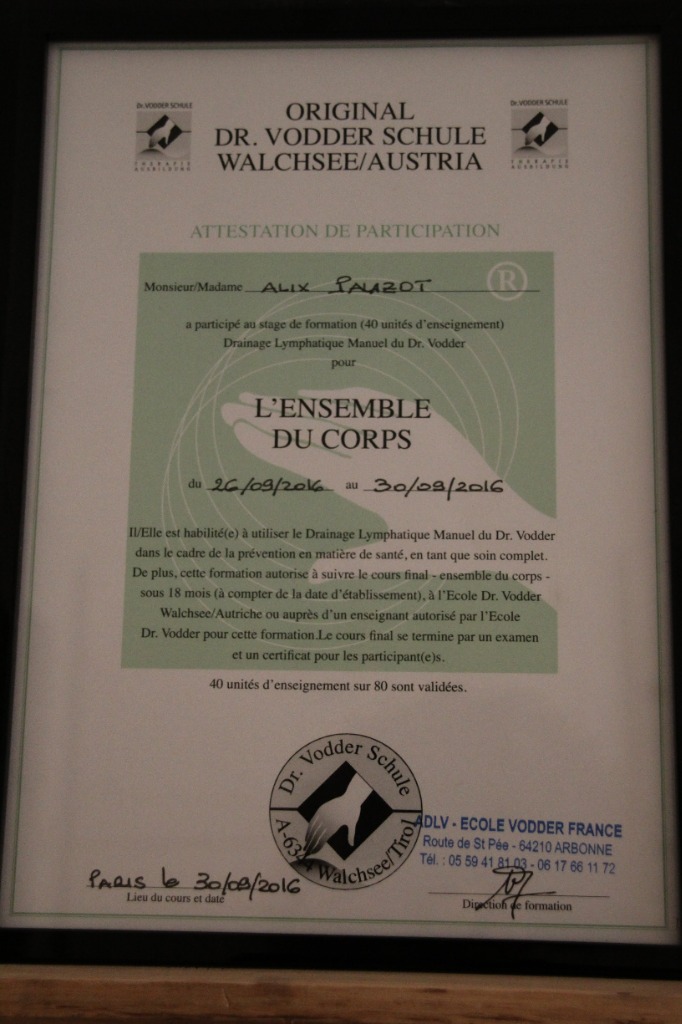 photo diplome Alix Palazot