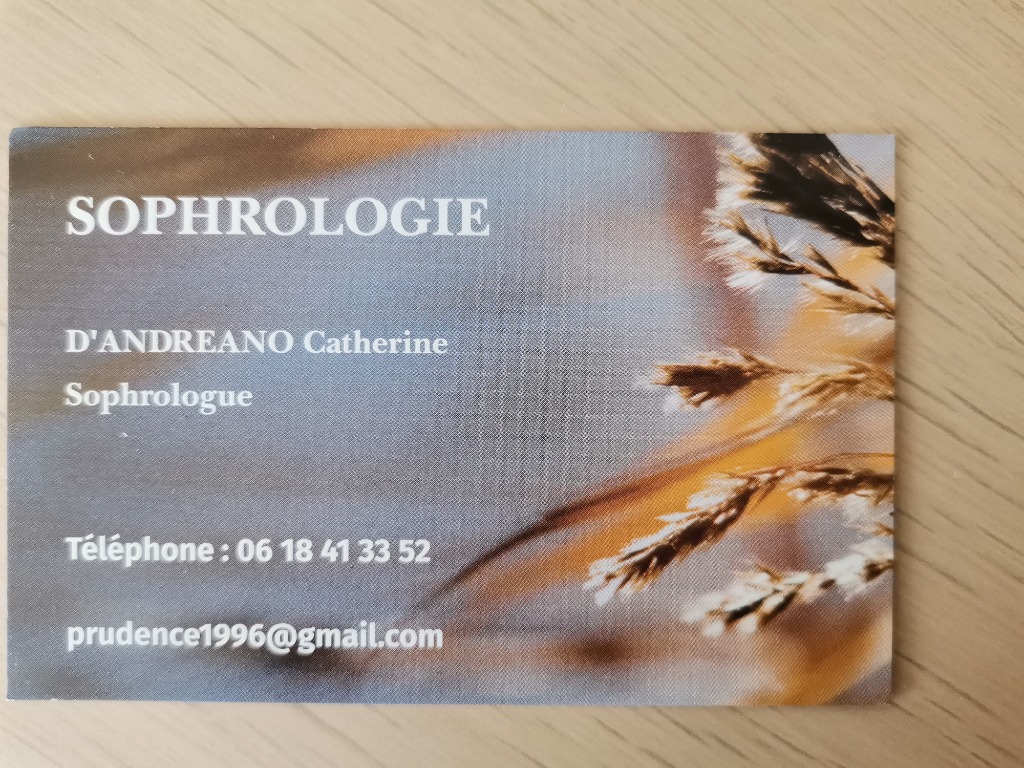 photo diplome Catherine D’ANDREANO 