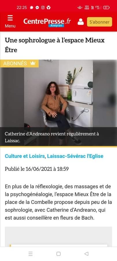 photo seance Catherine D’ANDREANO 