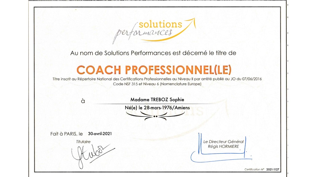 photo diplome Sophie Treboz