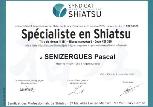 photo diplome Pascal Senizergues