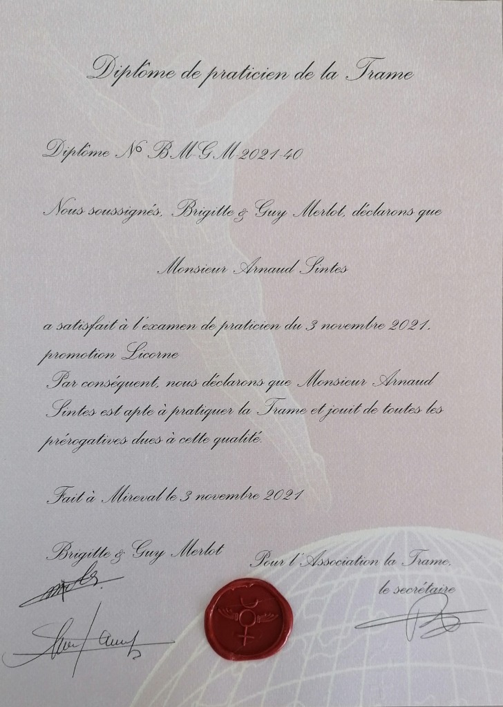 photo diplome ARNAUD SINTES