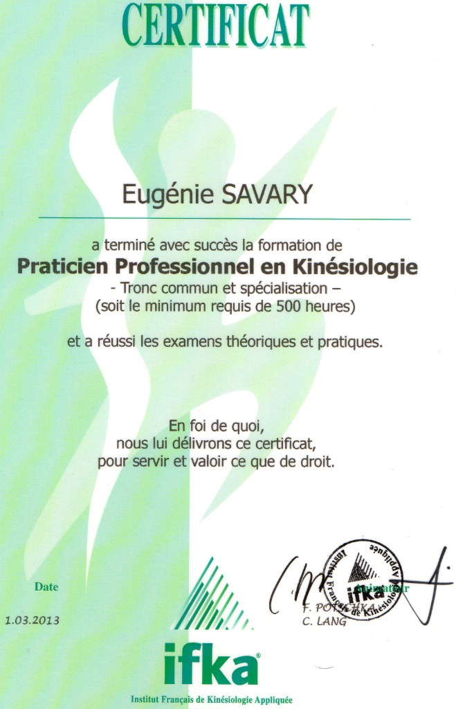 photo diplome eugénie savary