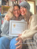 photo diplome Christèle Markovic (A Coeur&Ciailes)