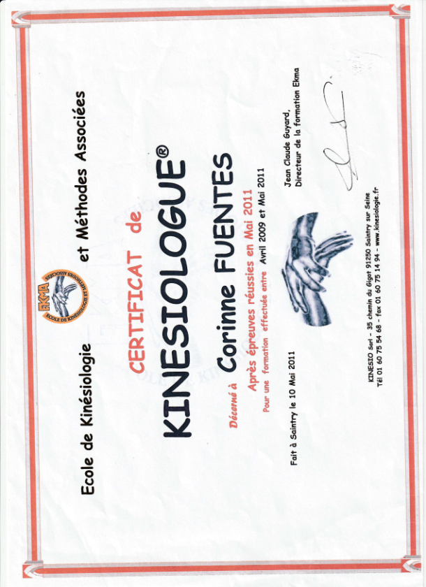 photo diplome CORINNE FUENTES