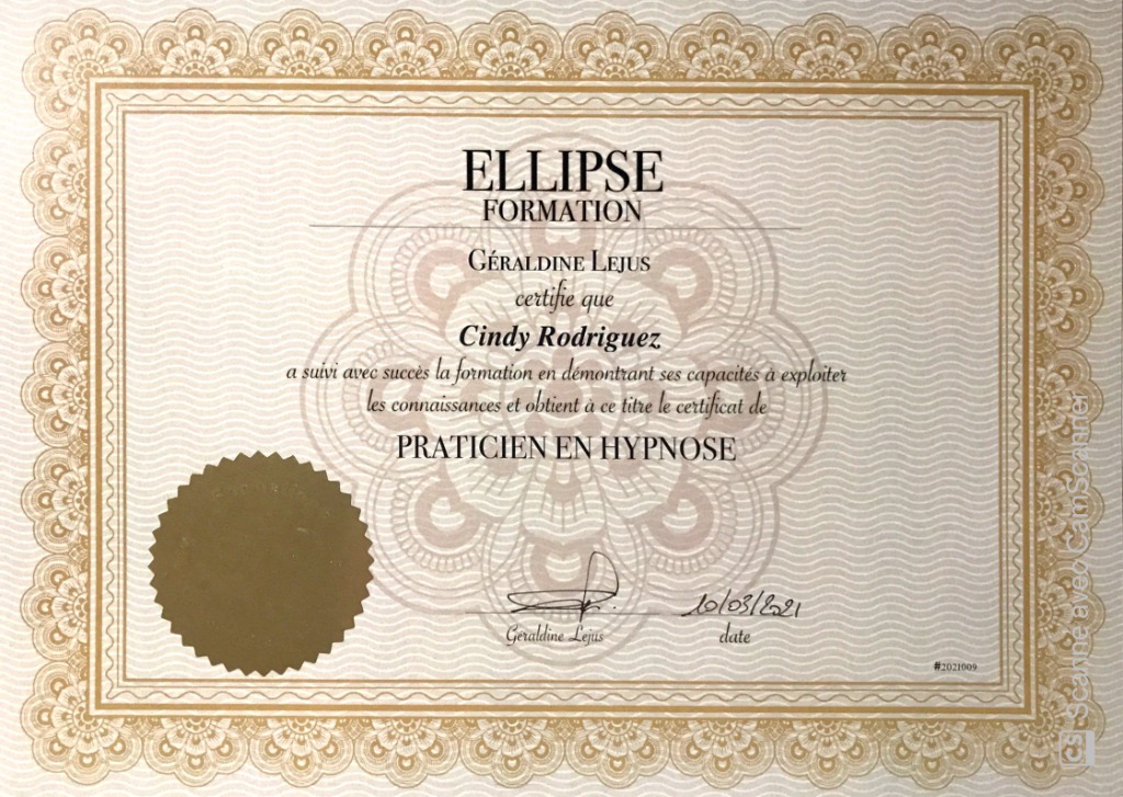 photo diplome Cindy Rodriguez