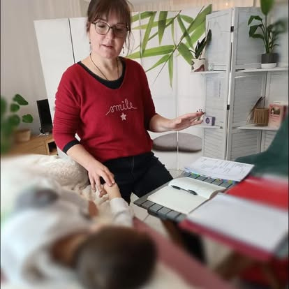 photo seance Cécile COULON CLAUDE Kinésiologie 