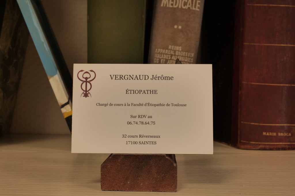 photo activite Étiopathe saintes VERGNAUD Jérôme