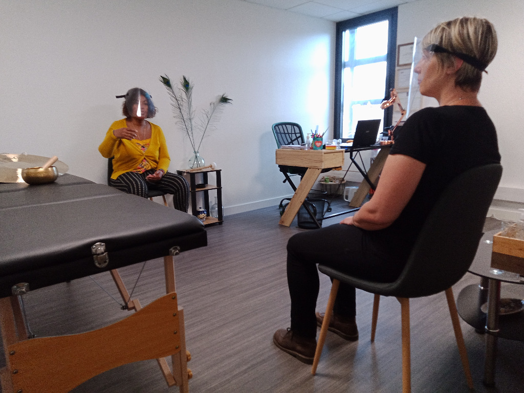 photo seance SOPHRO-ÉTYMOLOGIE