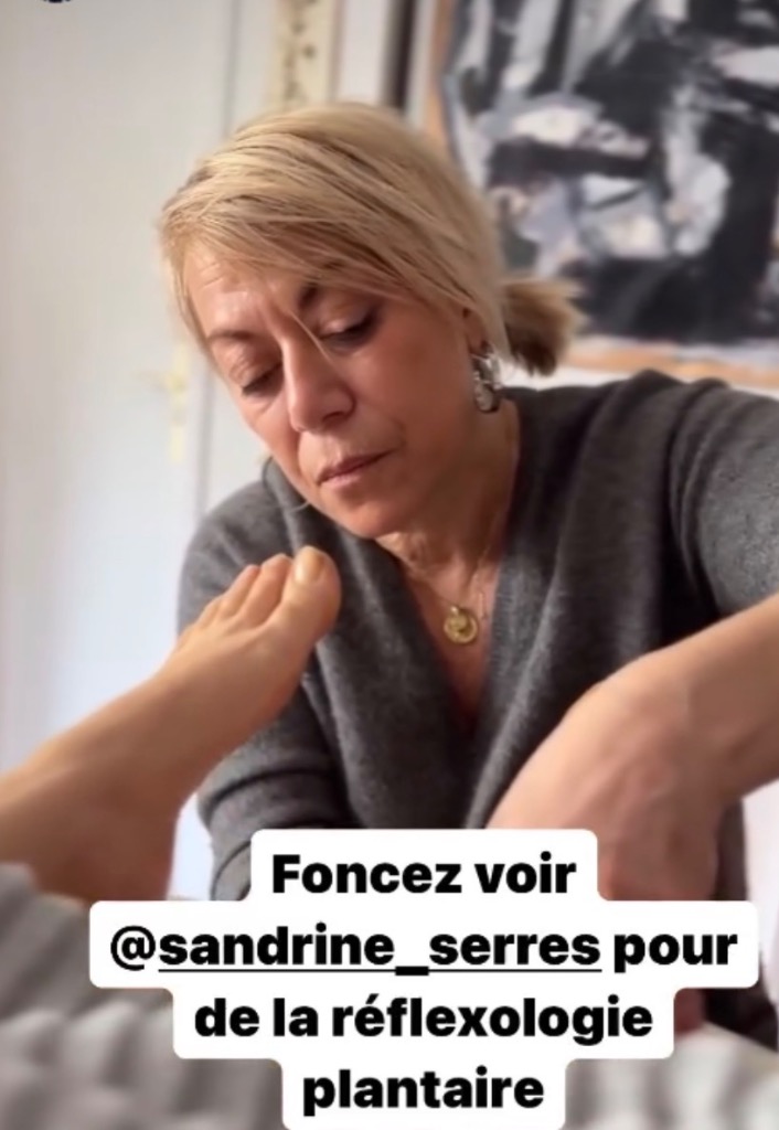 photo seance Sandrine serres Reflexologue92
