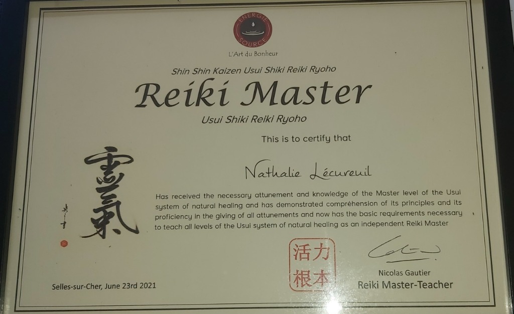 photo diplome Nathalie Lécureuil 