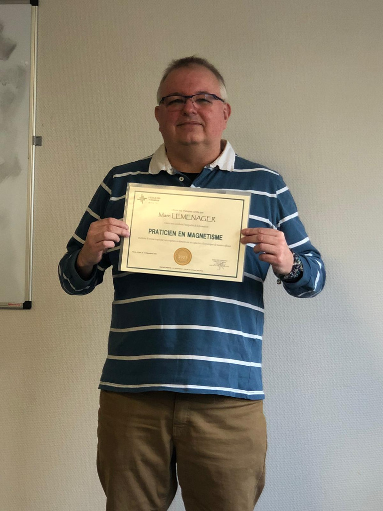 photo diplome Marc LEMENAGER