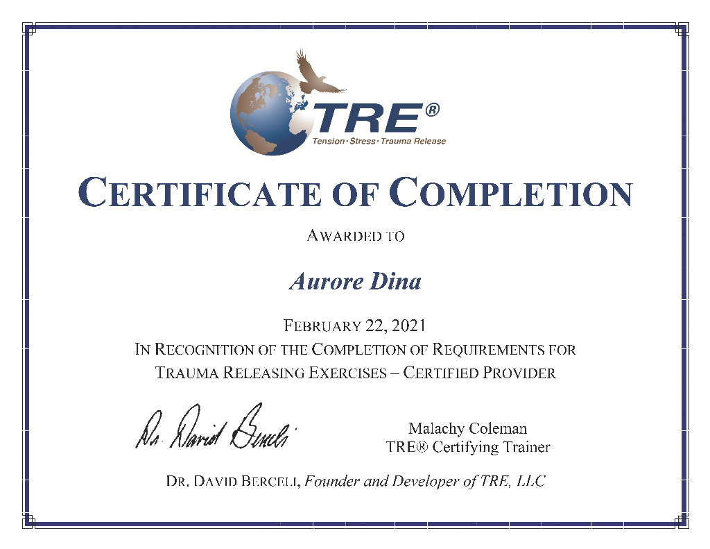 photo diplome Aurore Dina Soins Hazielle