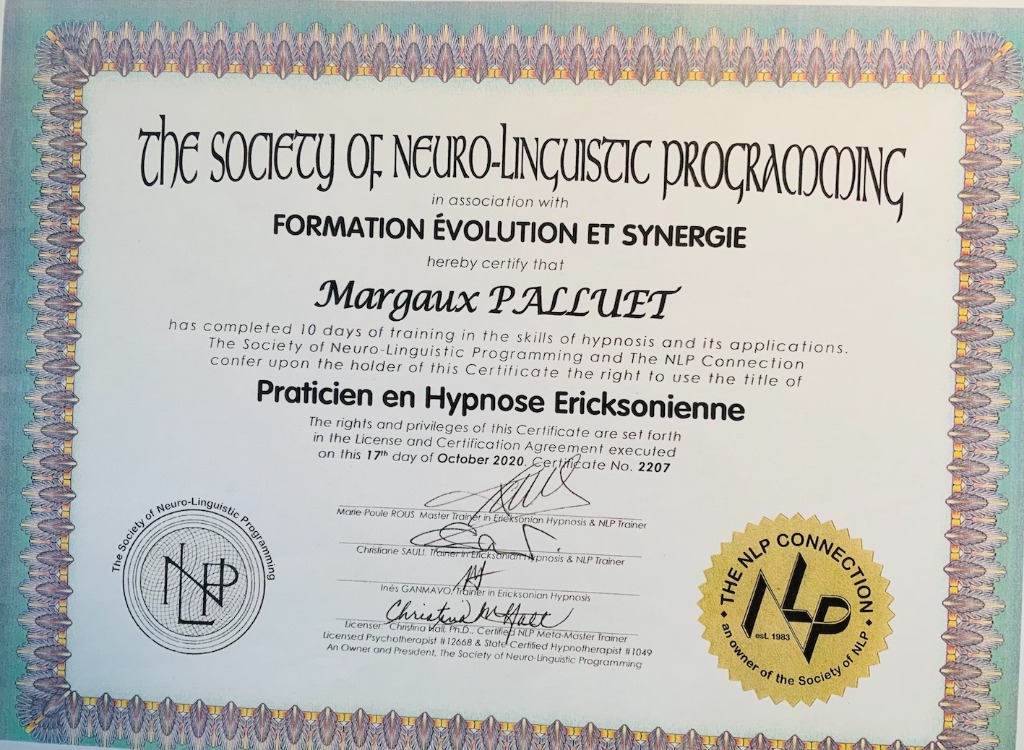 photo diplome Margaux PALLUET