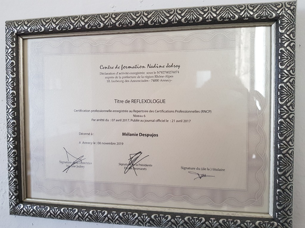 photo diplome Mélanie Despujos