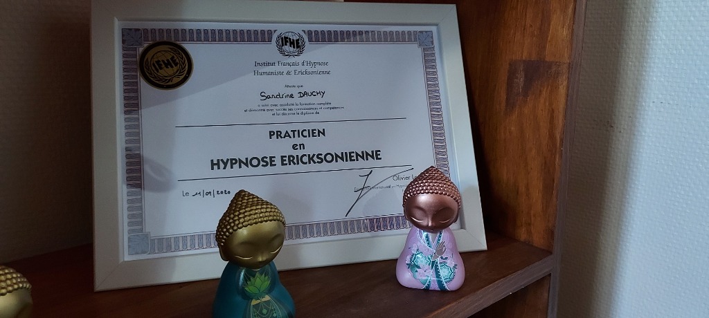 photo diplome Sandrine Dauchy