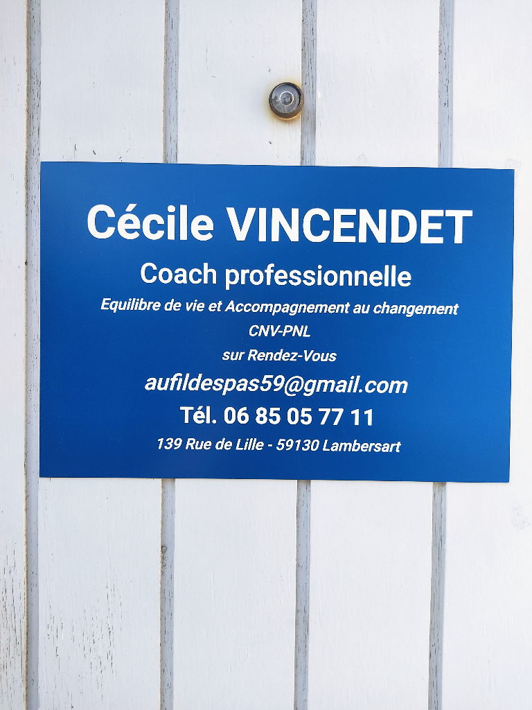 photo diplome Cécile VINCENDET-Aufil des pas 