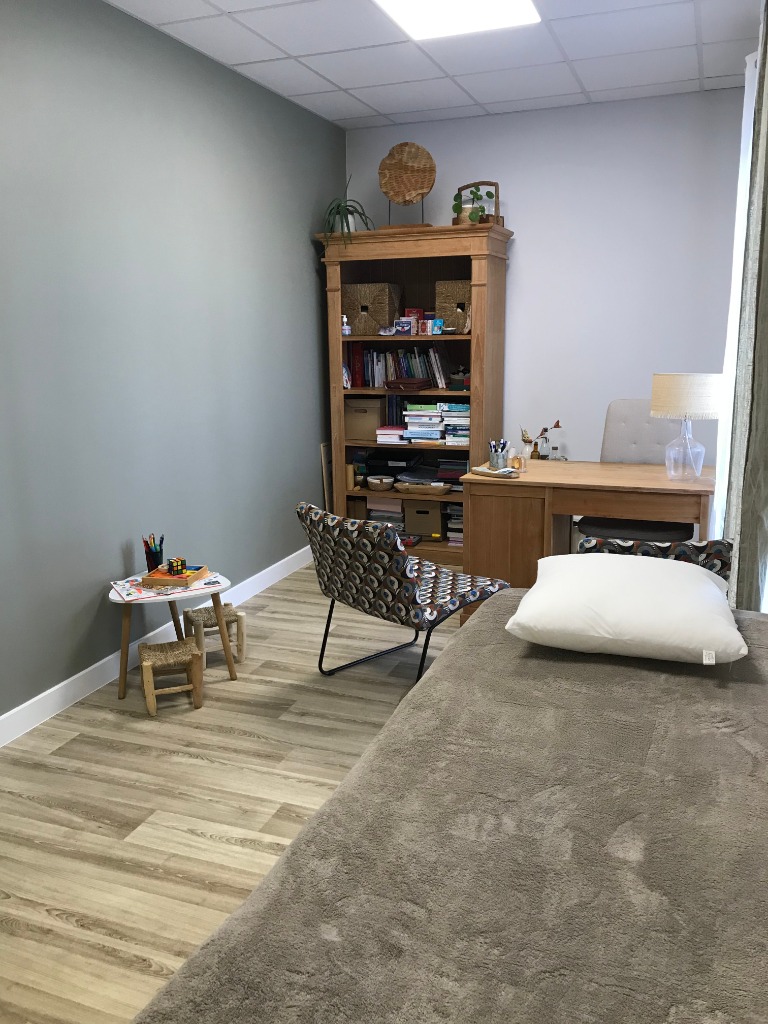 photo seance Emilie Lecompte Kinésiologue