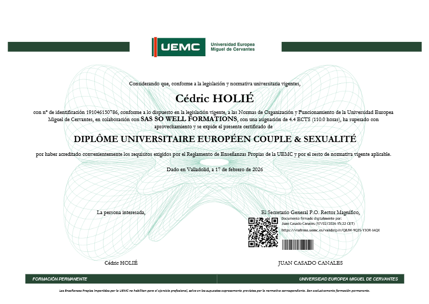 photo diplome Cedric Holié 