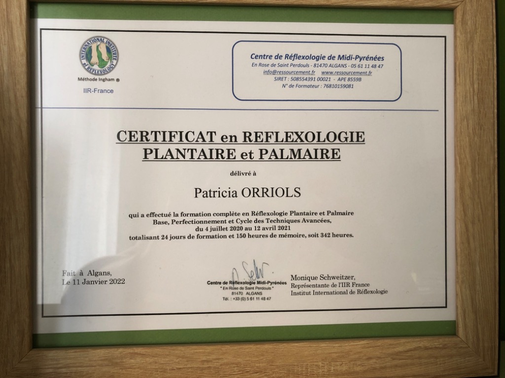 photo diplome Patricia Orriols