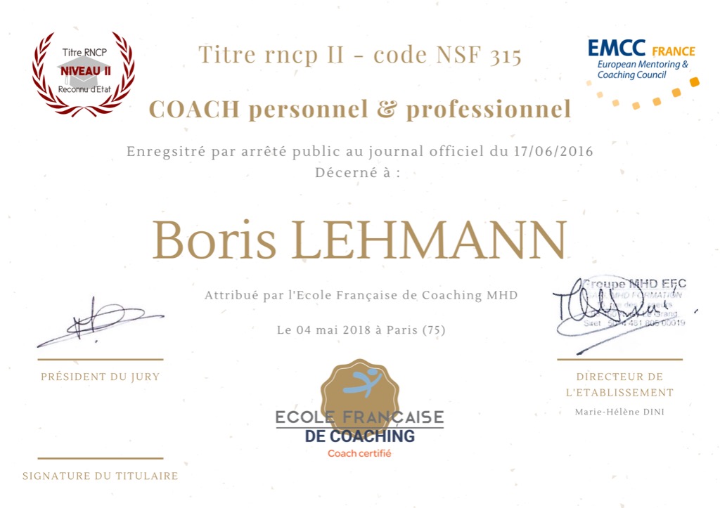 photo diplome Boris Lehmann