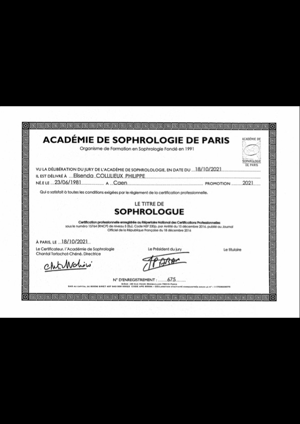 photo diplome Elisenda Philippe 