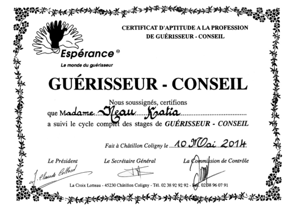 photo diplome Katia