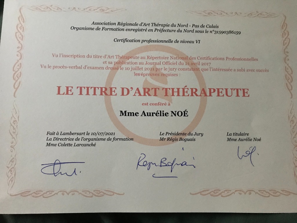 photo diplome Aurélie NOE