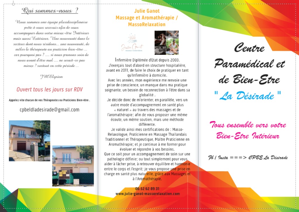 photo portrait Centre Paramédical et de Bien-Etre La Désirade