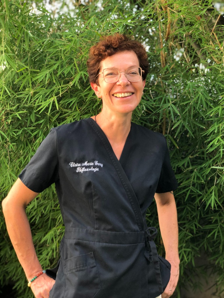 photo portrait Claire Marie Garry Réflexologie
