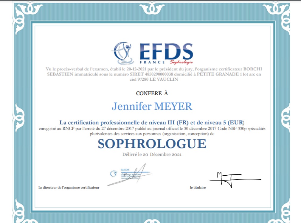 photo diplome Meyer Jennifer