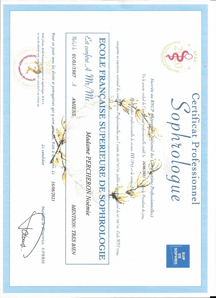 photo diplome Ducatel Noémie