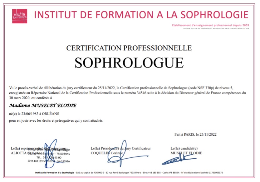 photo seance Bien dans ma bulle